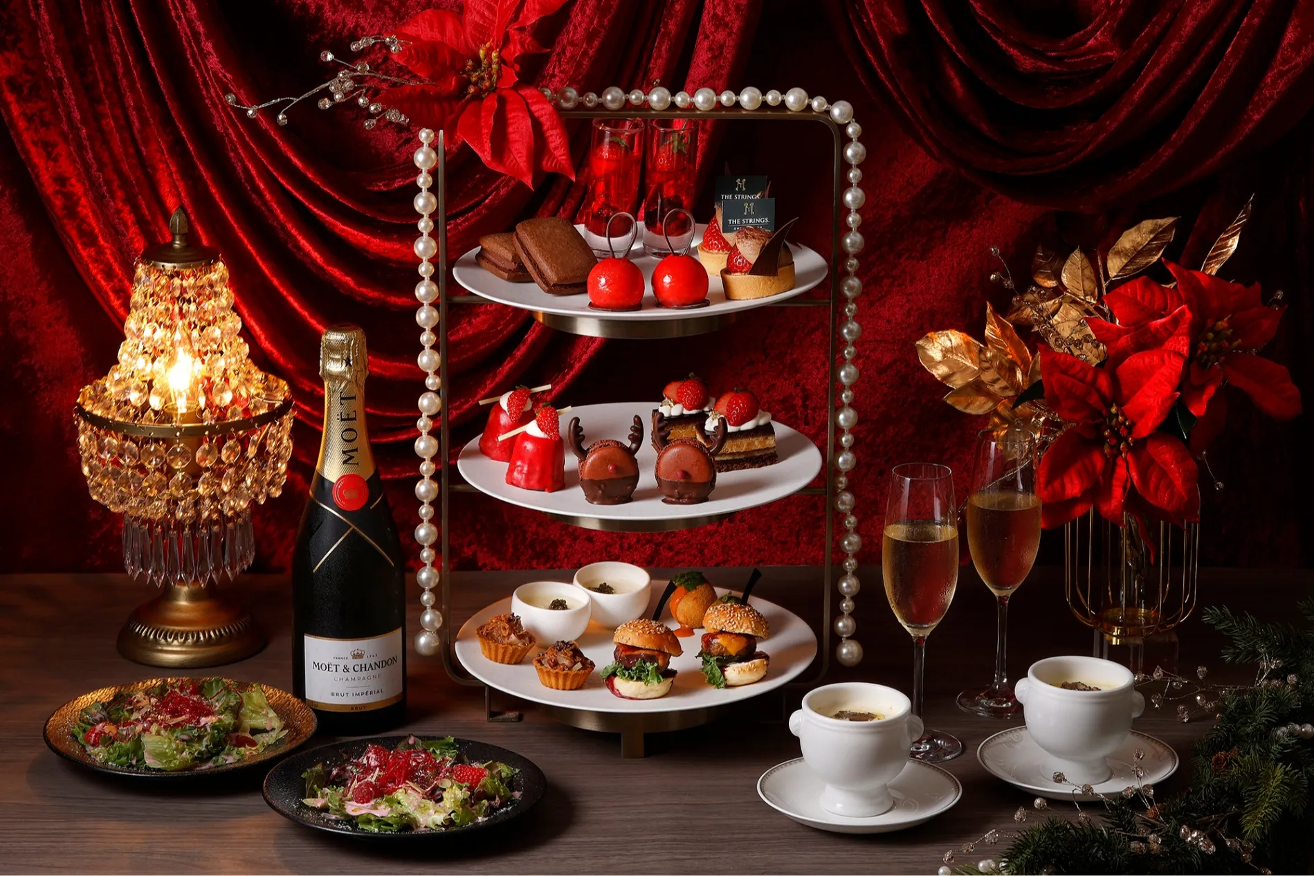 ルビーエレガンス クリスマスアフタヌーンティー【ザ ストリングス