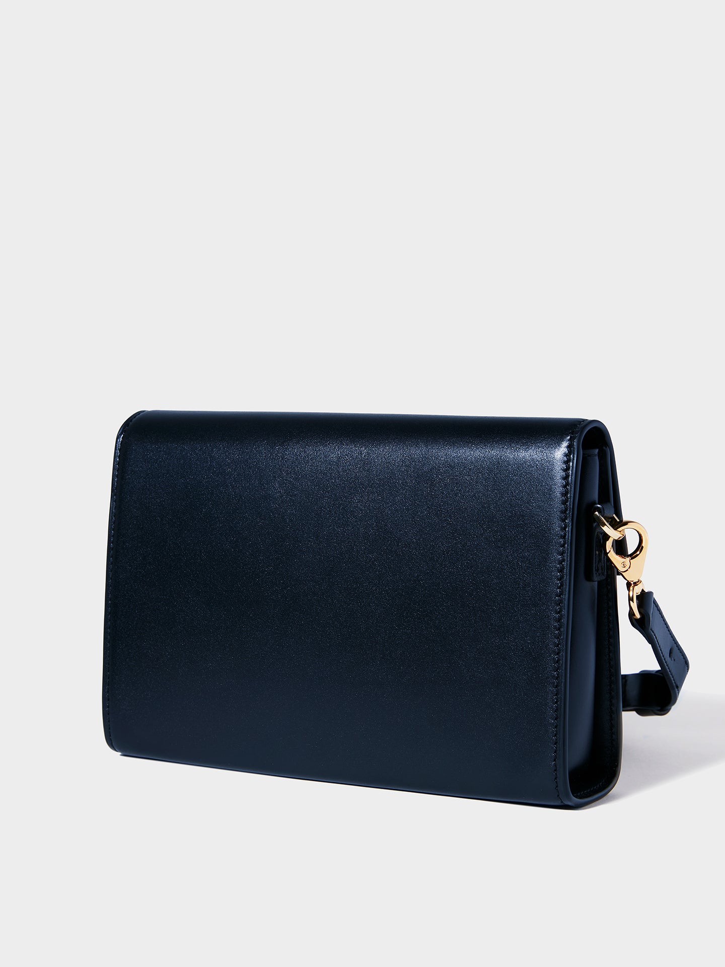 Golden eyesのスムースネイビーカーフスキン – RSVP Paris