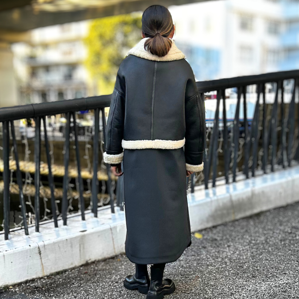 ムートンシングルライダースジャケット［20%OFF］ – RUKA