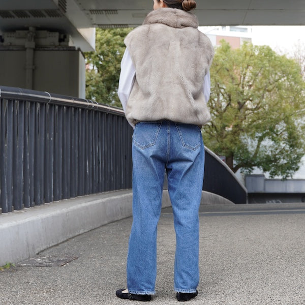 リバーシブルミンクファーベスト – RUKA