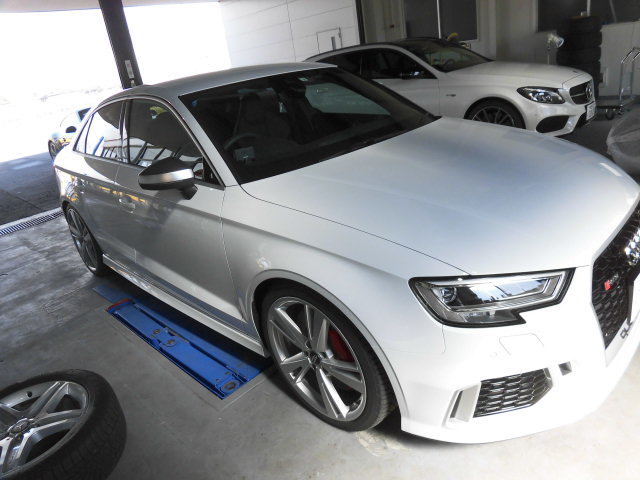 AUDI アウディ RS3 8V Fr後 セダン ミルテックスポーツ キャタバック