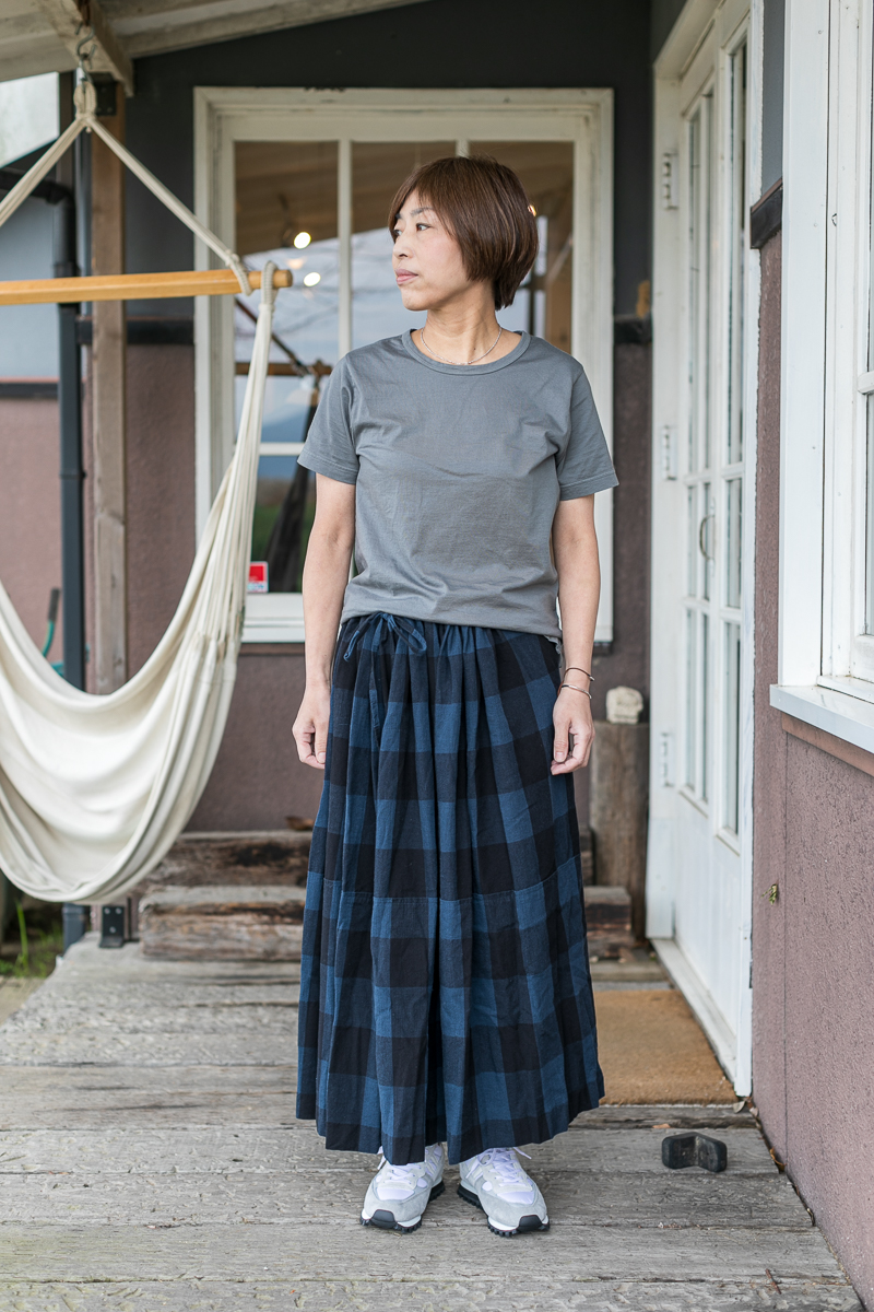 Veritecoeur ブロックチェックスカート - SUSCON + RUSTIC HOUSE