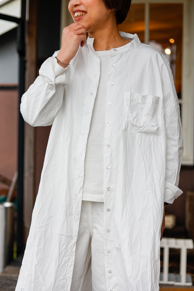 g) プレーン スタンドカラーワンピース - SUSCON + RUSTIC HOUSE