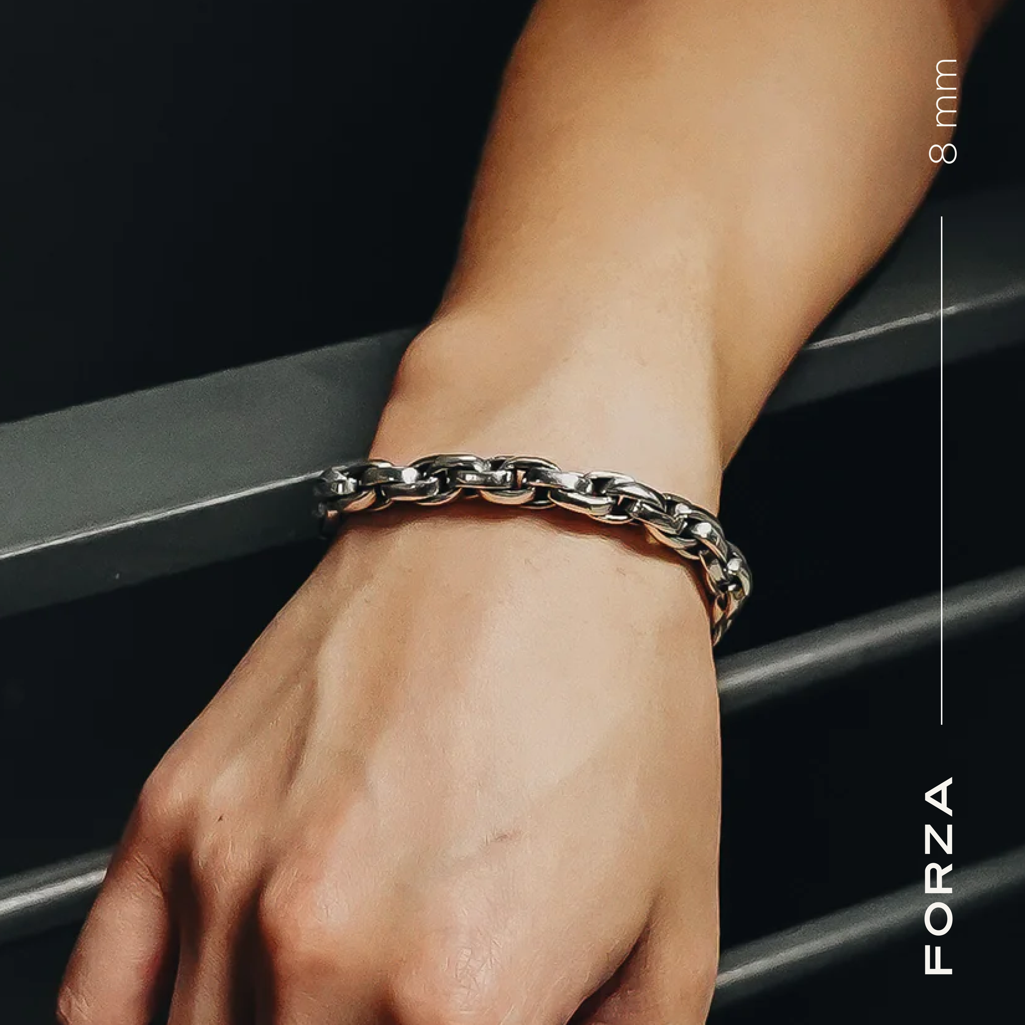 Forza Link Bracelet 8mm. – Ryan Christian