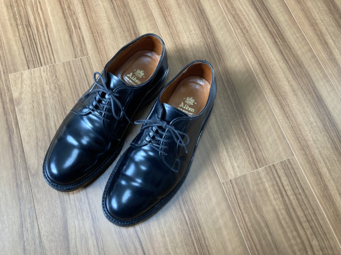 オールデン #9901（Alden）―― 8ヶ月で30回着用。その変化を購入当初と