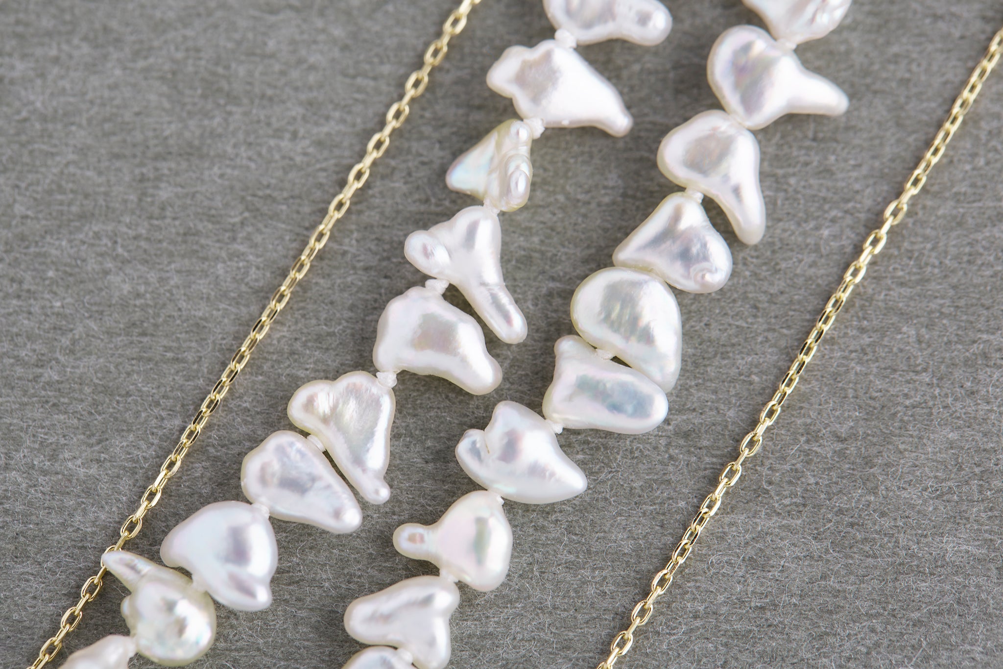 アコヤケシパールネックレス 約 45cm– Ryui