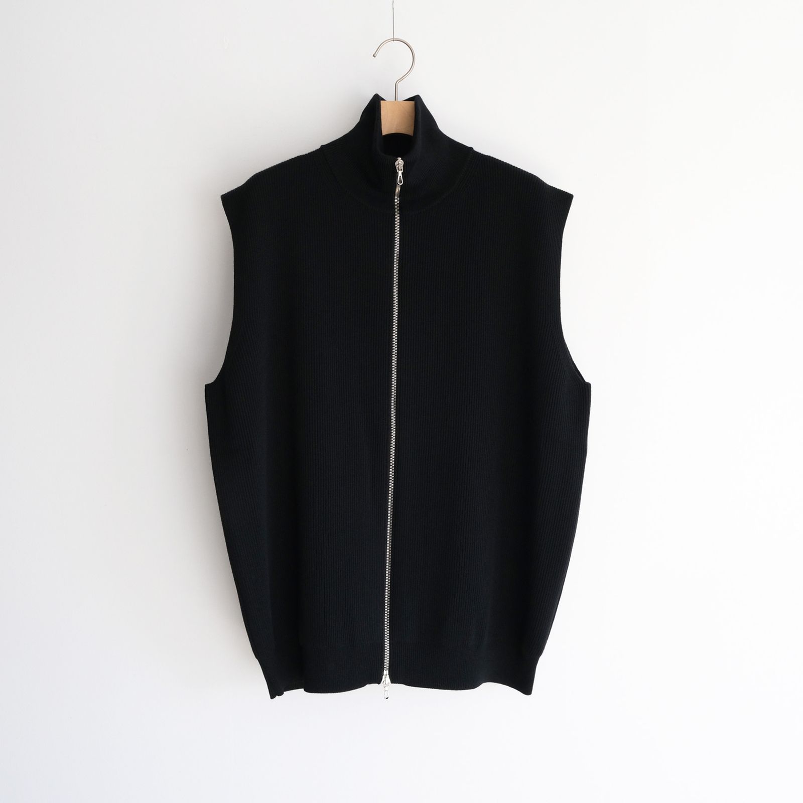 Graphpaper - Hight Density Drivers Knit Vest -ニット-（Black