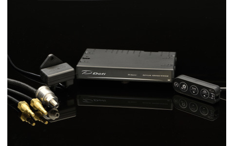 Defi-Linkメーターの「ADVANCE コントロールユニット」に各種センサー