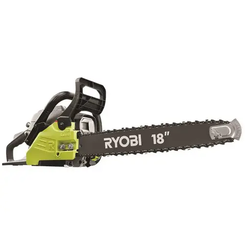 RYOBI RY3818 18 in. 38cc 2-Cycle Gas Chainsaw with Heavy Duty Case