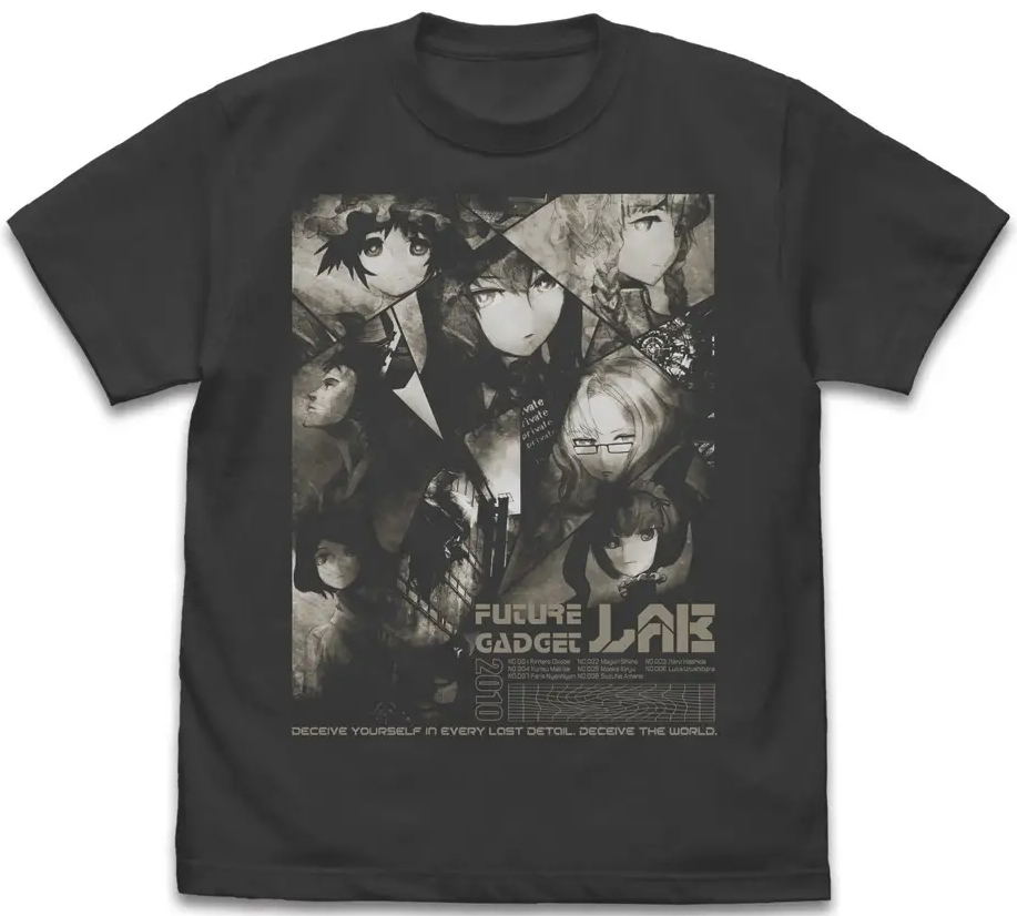 Steins;Gate - Divergence Meter T-shirt (Sumi | Size L)