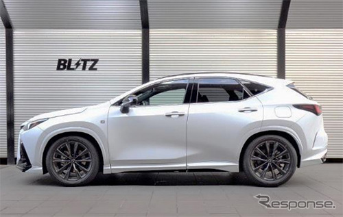 レクサス NX 新型をローダウン、車高調キットの先行予約開始 ブリッツ
