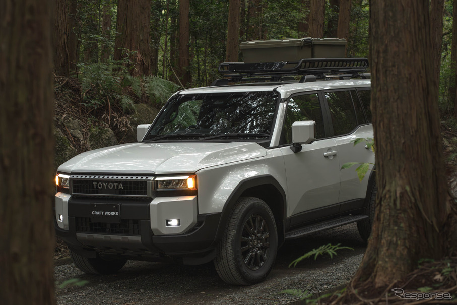 穴あけ不要・簡単取り付けの『ランドクルーザー250』専用ルーフ