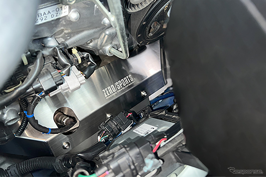 ゼロスポーツ、エンジンルーム内の温度上昇を抑える『BRZ/GR86』用