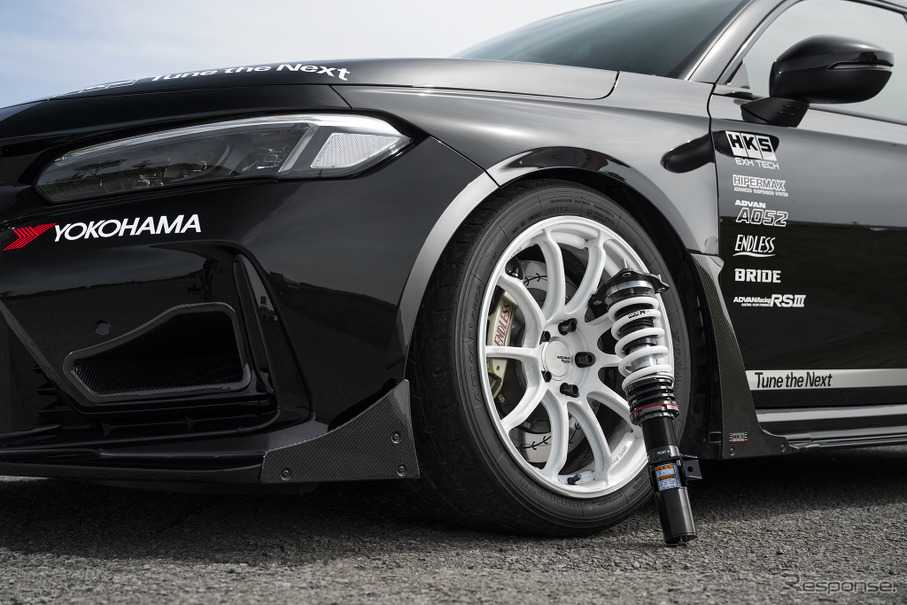 走り”と“品格”の両立、HKS『HIPERMAX R』が導くシビック タイプRの