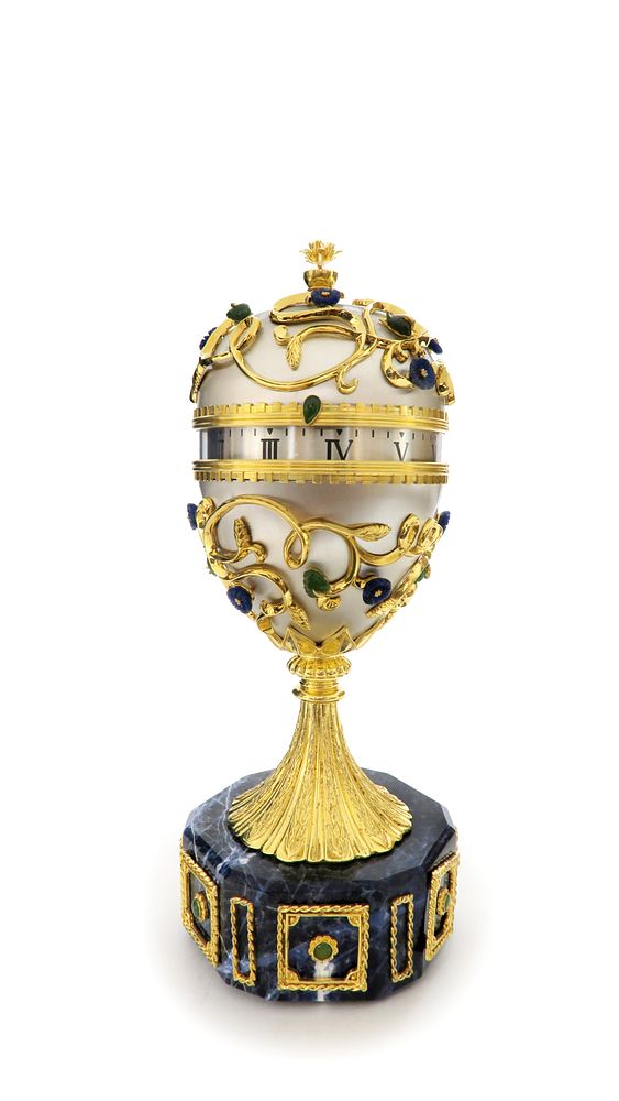 The Igor Carl Faberge Imperial Clock By Igor Carl for sale at