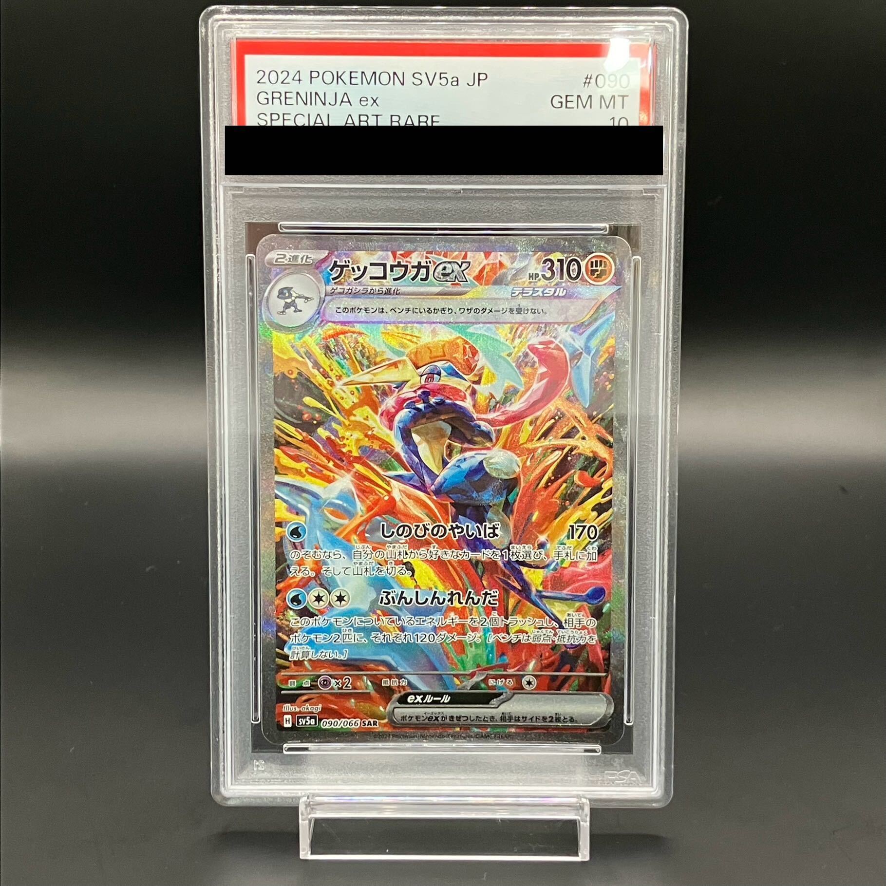 PSA10 GRENINJA EX SUPER RARE ゲッコウガ sr2連番 PSA10 GRENINJA EX