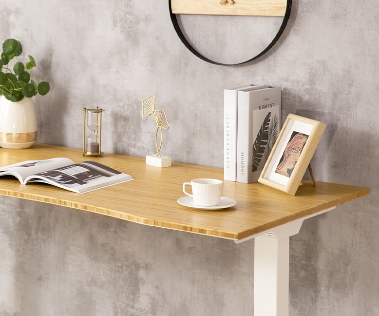 天然竹天板（カーブ型/長方形）| FlexiSpot 公式ストア