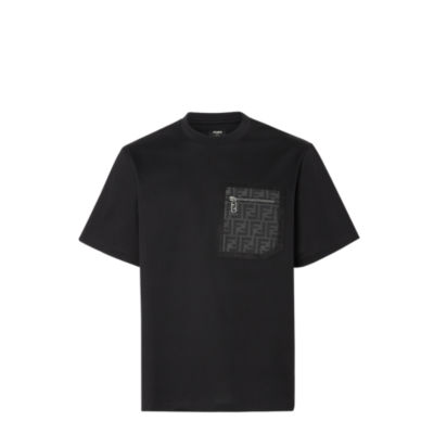 Tシャツ コットン ブラック | Fendi