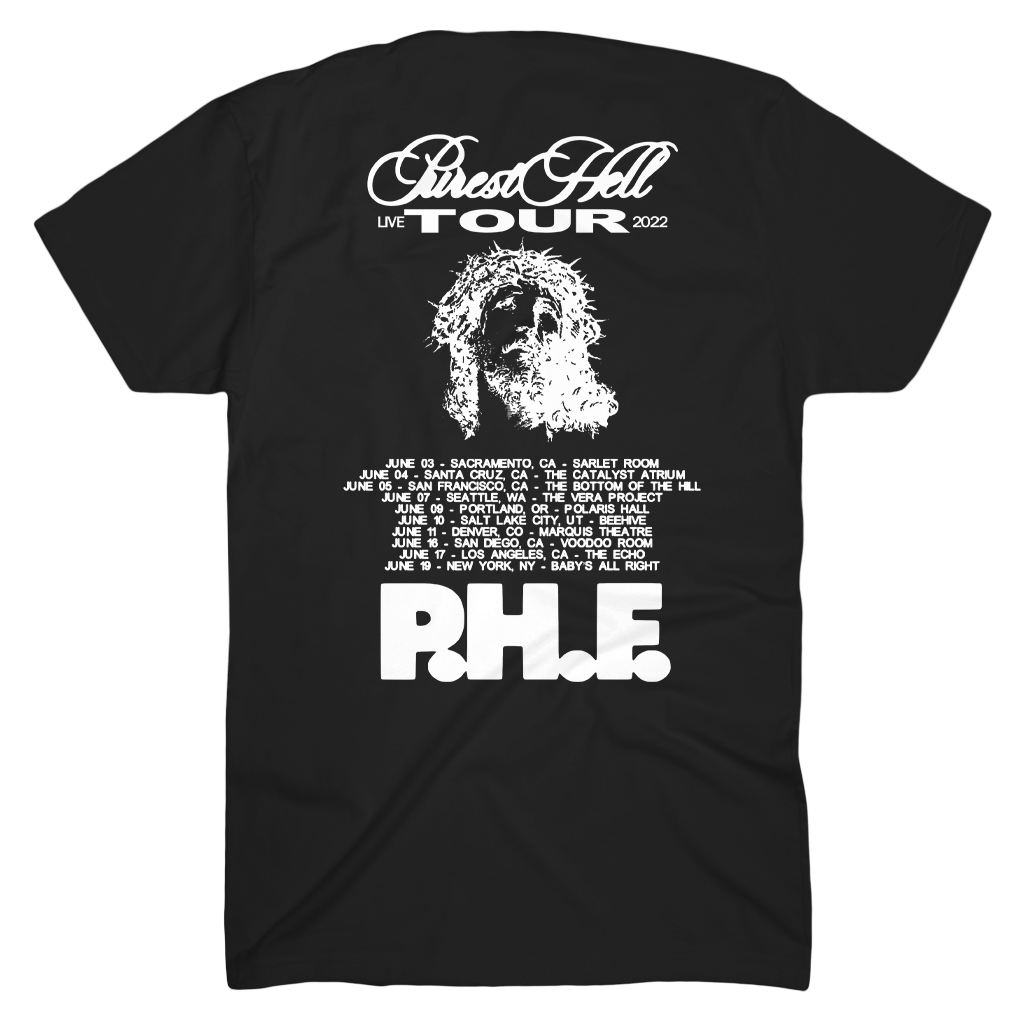 P.H.F. - Purest Hell Tour Shirt (Last Sizes) - Danger Collective