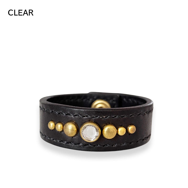 サムライクラフト レザーブレスレット スタッズ（真鍮） – SamuraiCraft