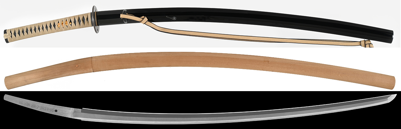 太刀 陸奥住人國廣造 平成五年一月吉日 Tachi [Nakahata_Kunihiro]日本