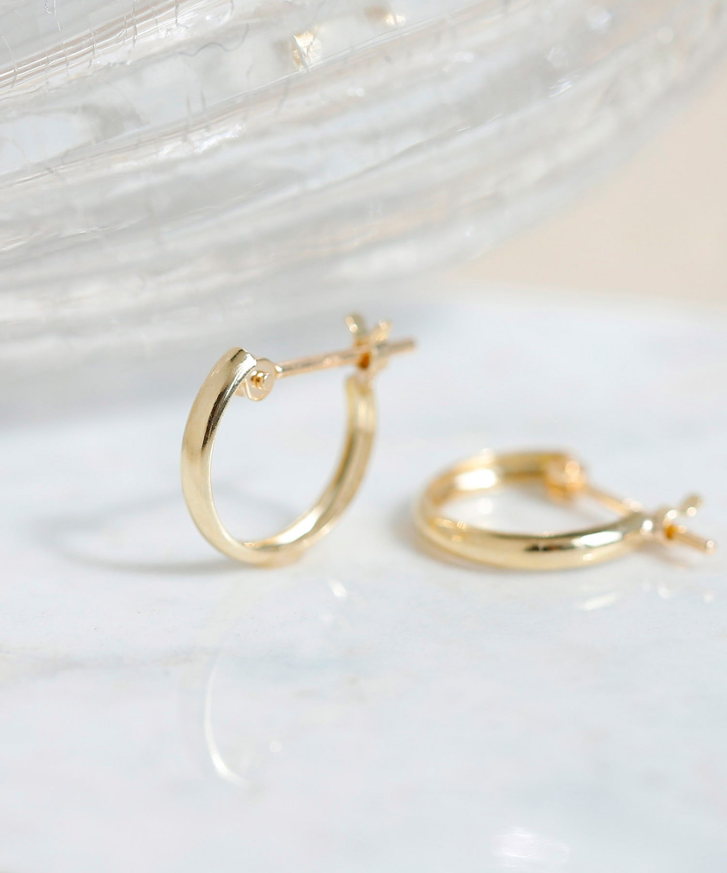 ANEMONE】ミニフープピアス[K10]｜SANPO ONLINE(サンポーオンライン)