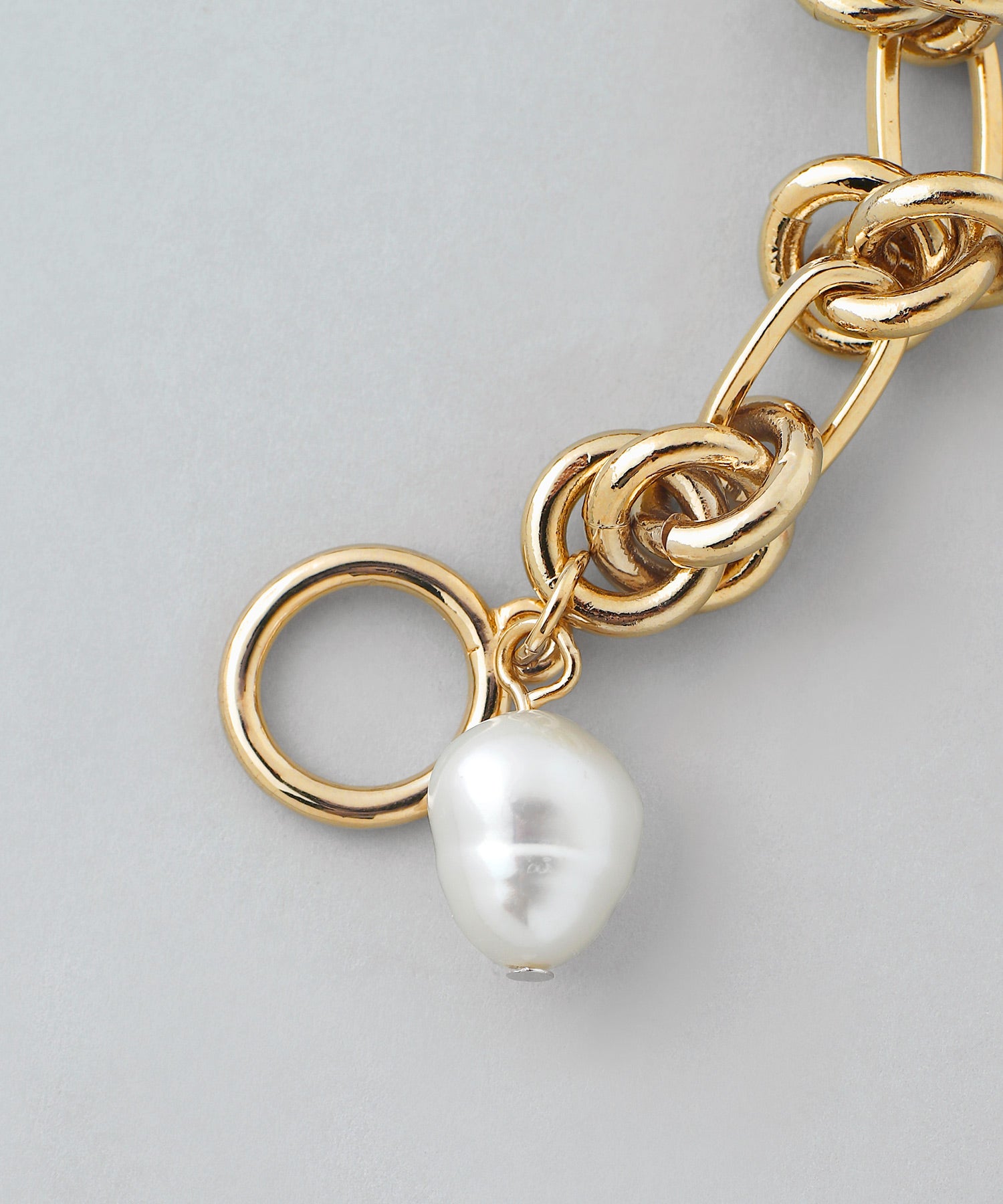 ANEMONE】淡水パール×チェーンマンテルブレスレット｜SANPO ONLINE