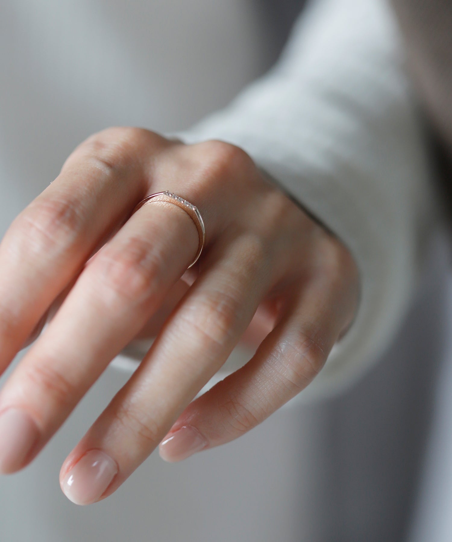 SIENAROSE】ROSETEN・Dラインダイヤ5粒リング｜SANPO ONLINE(サンポー