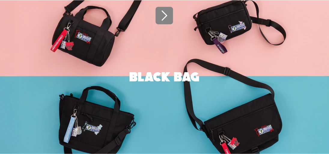 名探偵コナンから、DISCUS ATHLETICのバッグがサックスバーで発売