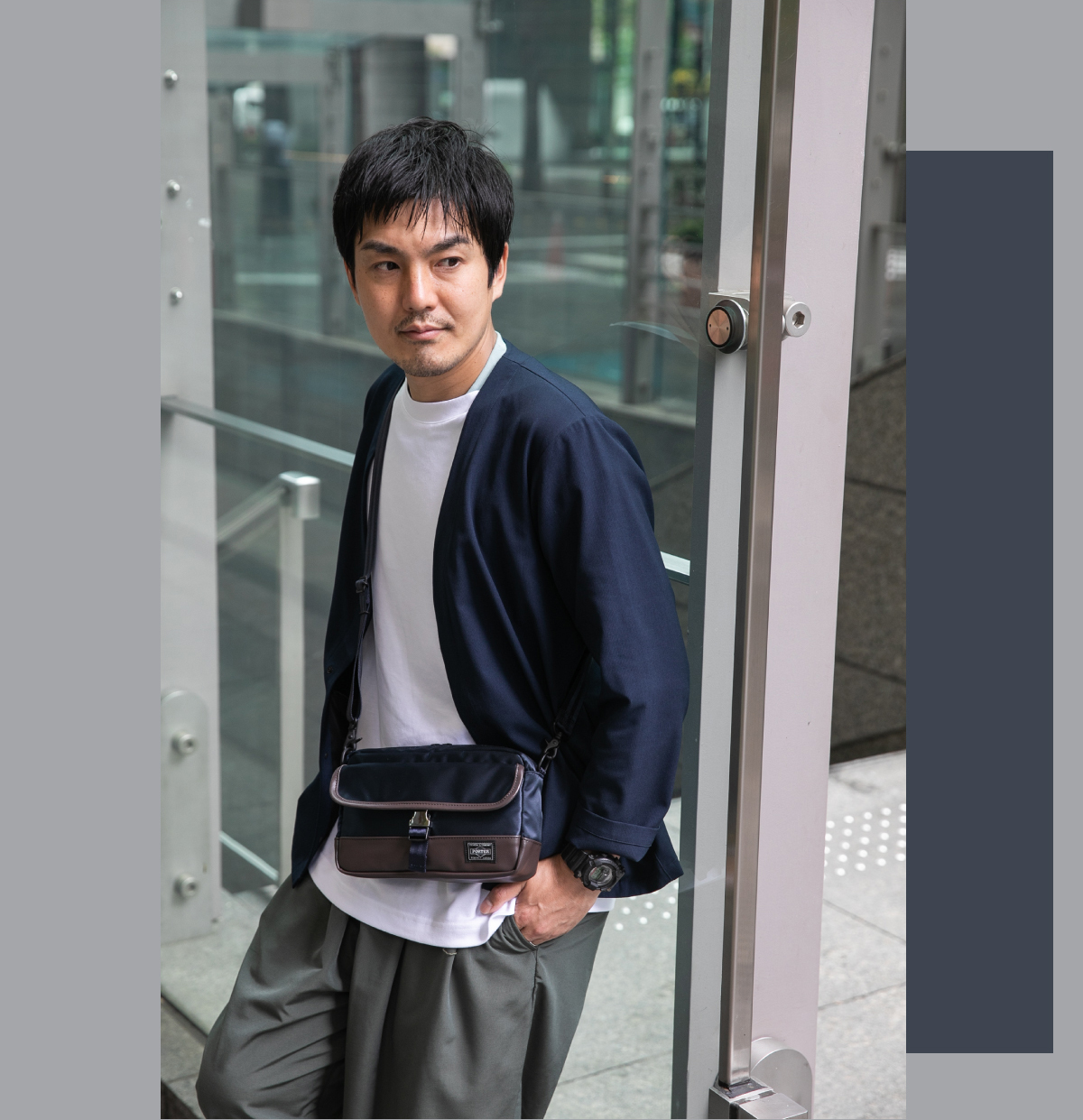 ポーター ストーム PORTER STORM 第3弾 サイズ違いのショルダーバッグ