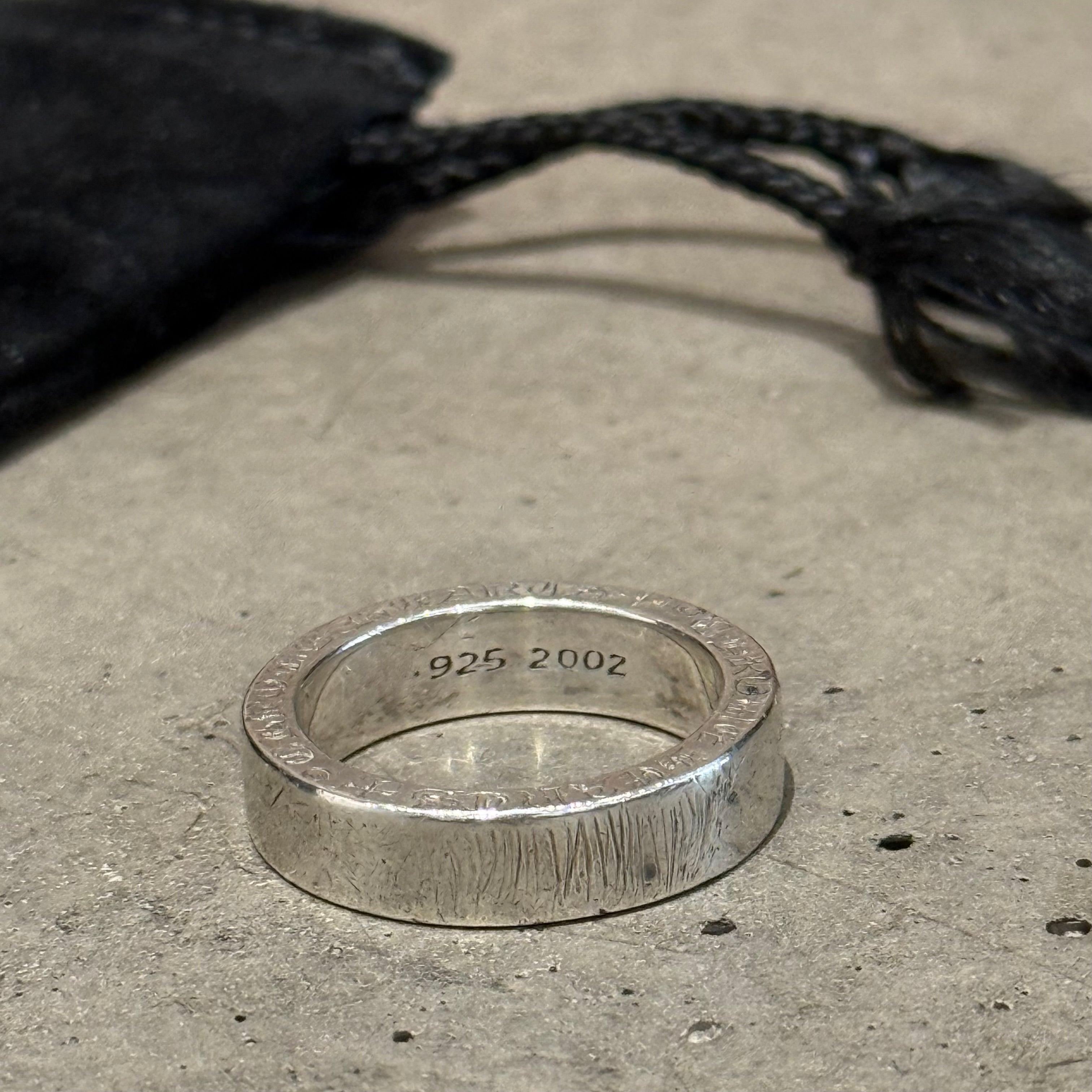 CHROME HEARTS 6MM BLANK SPACER RING 'SILVER' – Sadō Room