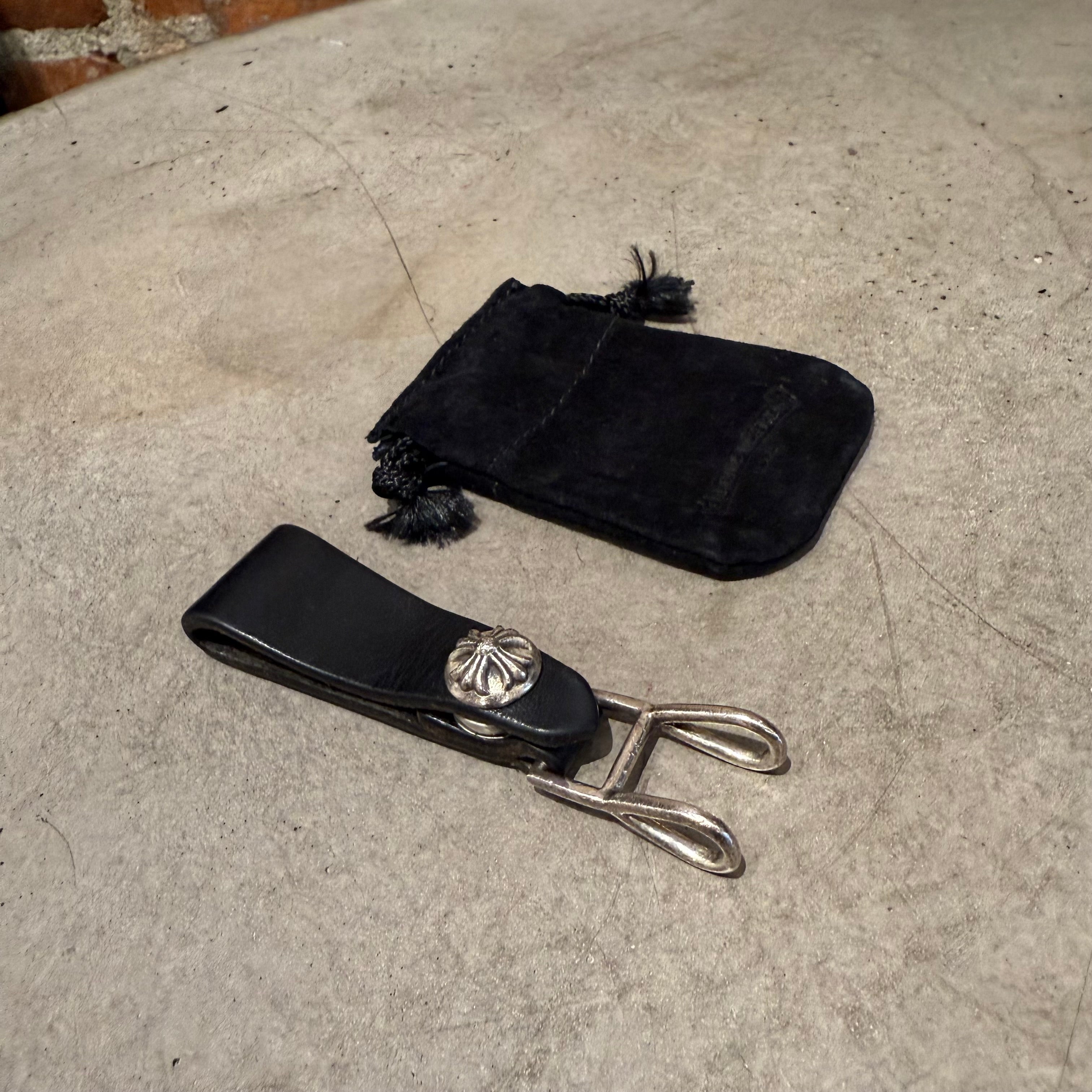 CHROME HEARTS LEATHER BELT LOOP 'BLACK' – Sadō Room