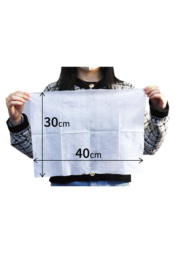 冷えてます 大判 クールタオル ラージサイズ 40×30cm 20枚入 (4887