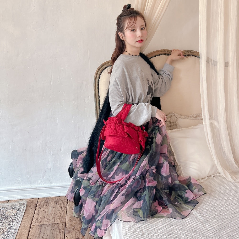 ミディフリルバッグ Moroccan Bebe – Saha by elliee