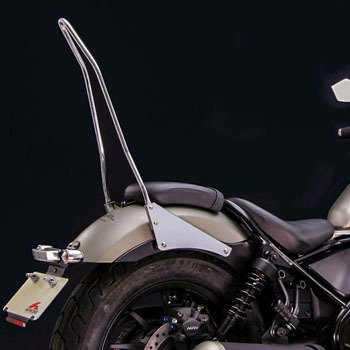 ドラッグスター400にシーシーバー（バックレスト）を装着しました