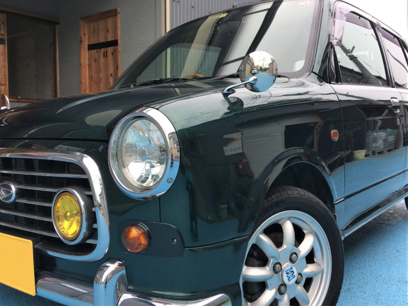 L700ミラジーノをもっとクラシカルに】フェンダーミラー取り付け方法を