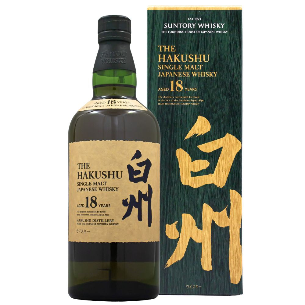 サントリー 白州 18年 43% 700ml 箱付 シングルモルト ジャパニーズ