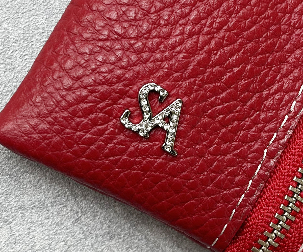 ジップ付き マルチケース＆チャーム SAロゴ入り 1827