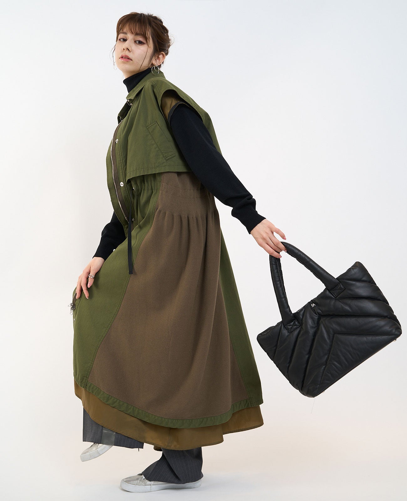 SAロゴ キルティングトート シープレザー 1952