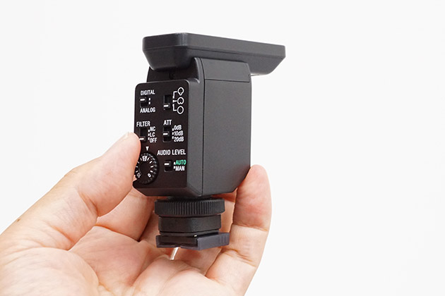 高性能・多機能でこのサイズ! ソニー マイク ECM-B10 ブイログカムにも