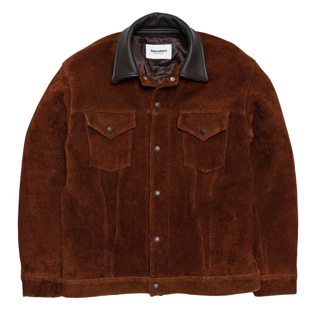 subculture サブカルチャー レザーカーコート 2 subculture サブ
