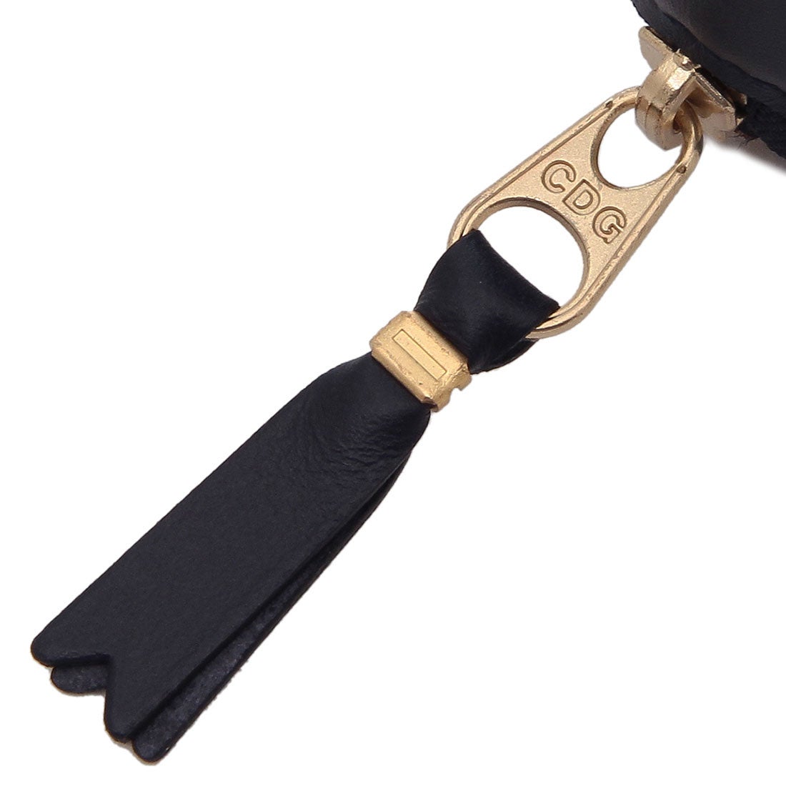 コムデギャルソン COMME des GARCONS 二つ折り財布 ミニ財布 ネイビー