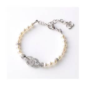 シャネル CHANEL CHANEL ブレスレット ABF724 B20572 パール×ライン