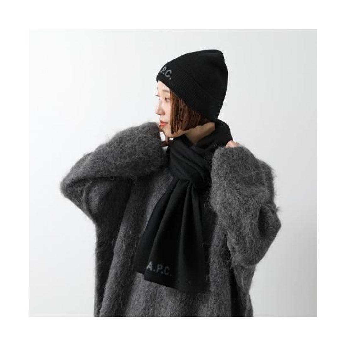 アーペーセー A.P.C. APC A.P.C. マフラー William WVBDK M15206 （IAH