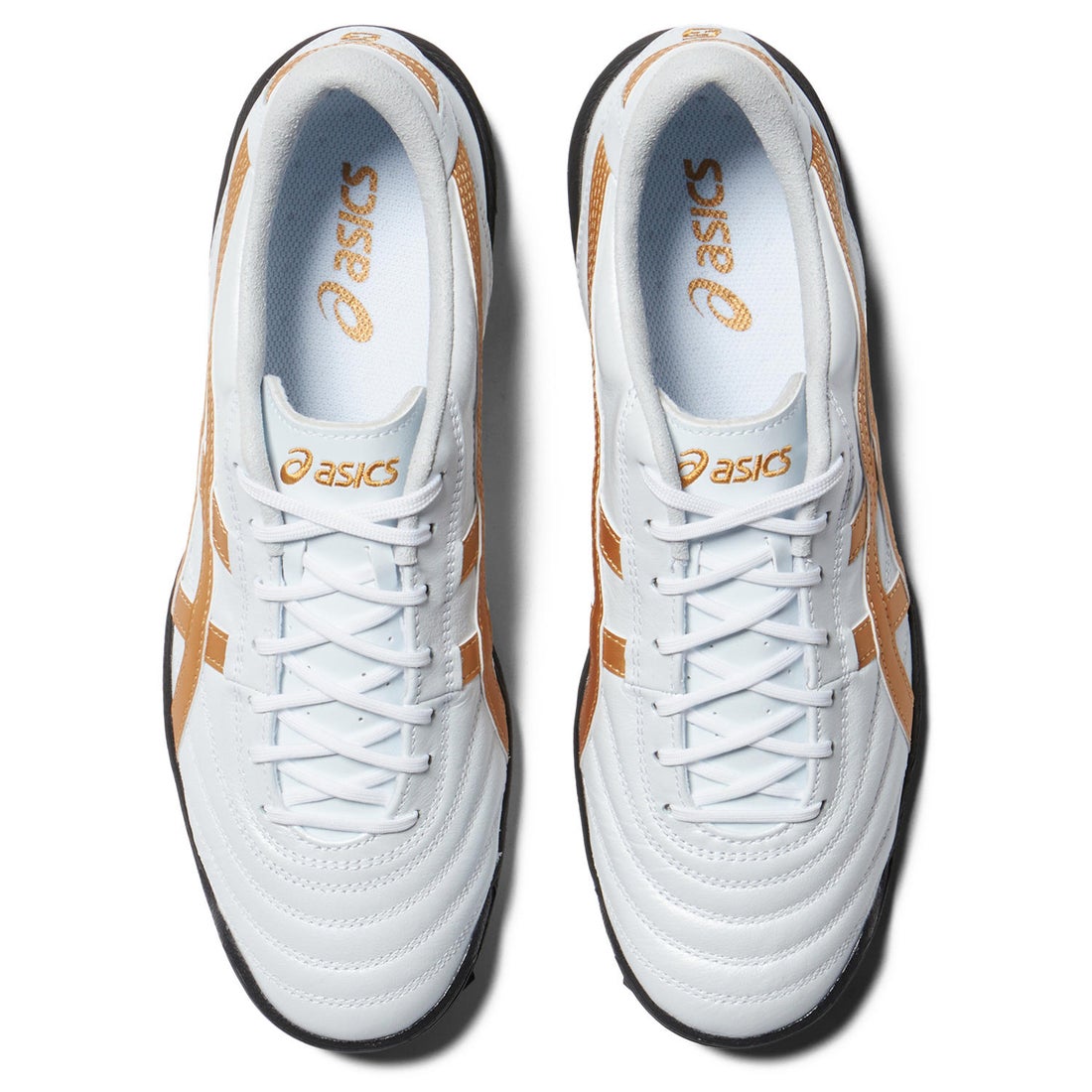 ASICS アシックス C3 FF TF(ホワイト×ゴールド) 1113A056 100 サッカー