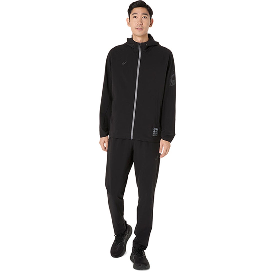 ASICS アシックス はっ水ストレッチウーブンフーディ&はっ水ストレッチ