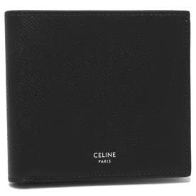 セリーヌ CELINE 二つ折り財布 バイフォールドウォレット ブラック