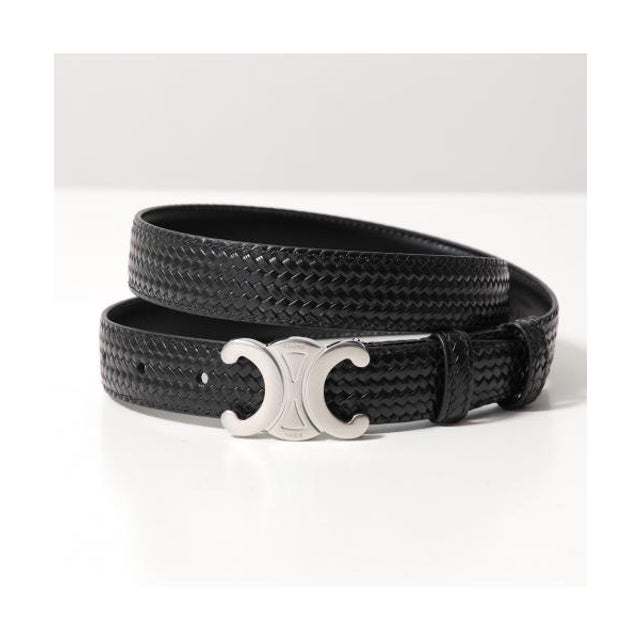 セリーヌ CELINE CELINE ベルト 45AKA3ARV.38SI トリオンフ （38SI