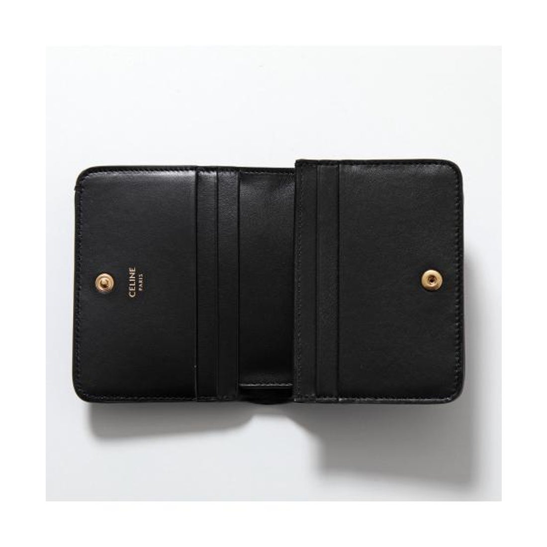 セリーヌ CELINE CELINE 二つ折り財布 TRIOMPHE 10K623DPV レザー