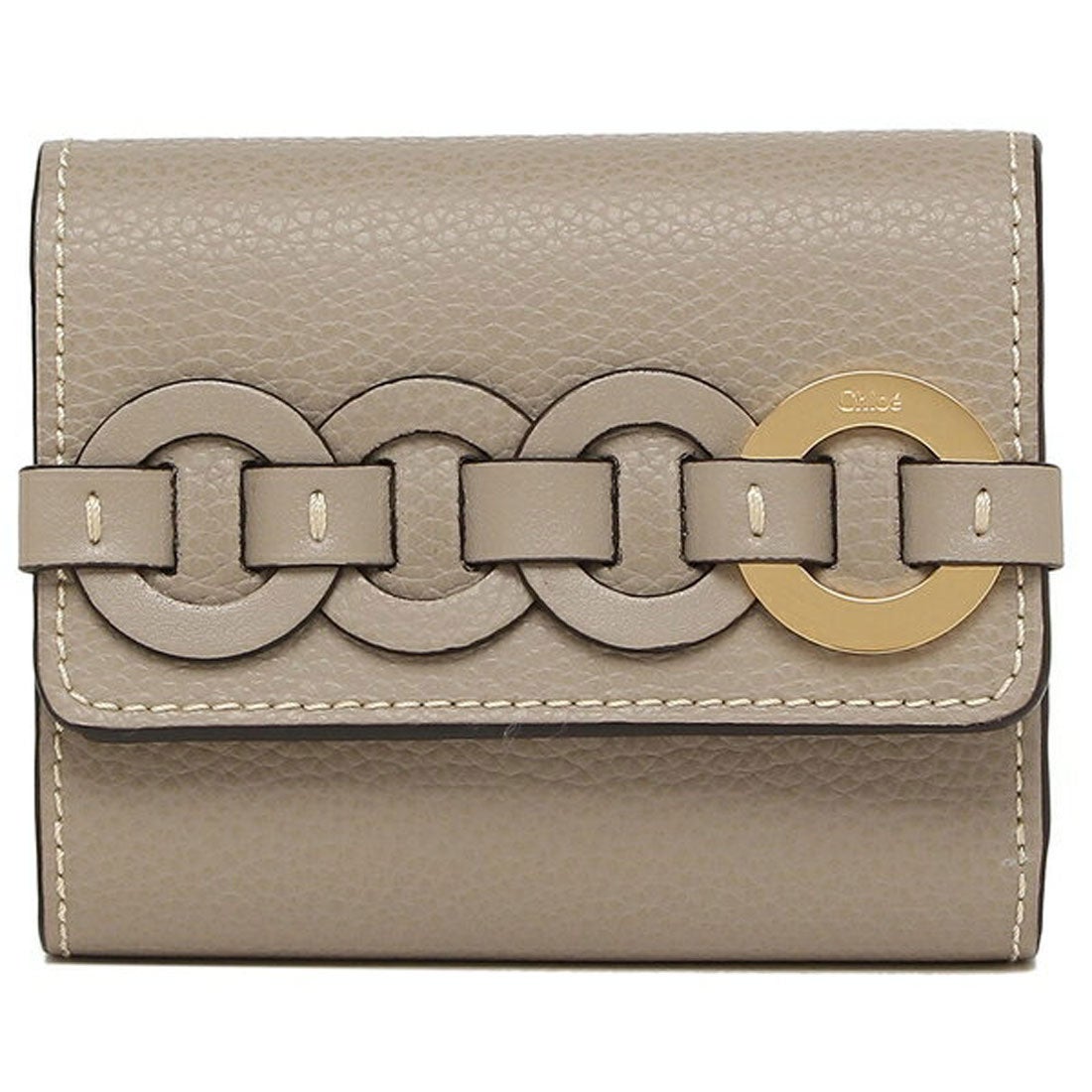 クロエ Chloe 財布 三つ折り財布 ダリル ミニ財布 グレー レディース